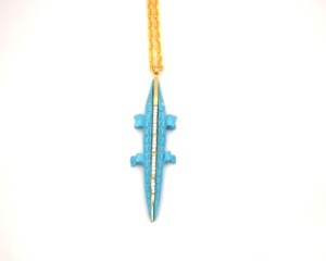 Pendentif en forme de crocodile inspiré de la nature, zircon avec pierre précieuse, pour femmes et hommes - Product Image 4