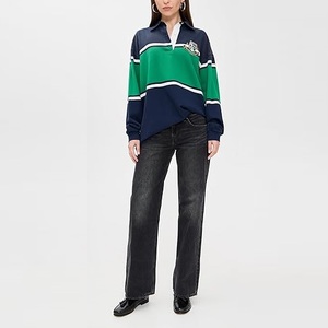 Jeans taille haute coupe mom pour femme, délavage vintage, confort décontracté et style tendance, disponible à la vente depuis le Bangladesh - Product Image 5