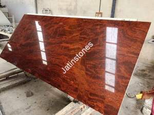 Panneau de pierre taillée en granit rouge multi-usage pour pavage de sol, revêtement mural, plateformes de cuisine, marches d'escalier, utilisation intérieure et extérieure - Product Image 4