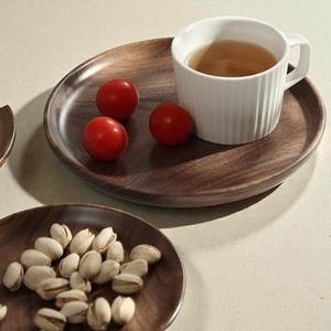 Platos de Servir Redondos de Madera de Alta Calidad al por Mayor de la India, Platos y Vajillas de Madera - Product Image 4