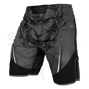 Shorts de MMA Sublimados Baratos al por Mayor para Hombre/ Shorts de Boxeo MMA con Logotipo Personalizado Profesional de Fábrica - Product Image 1