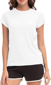 T-shirts en mousseline de soie à col rond et manches courtes, protection solaire UV, décontractés, pour le sport, la pêche et les activités de plein air - Product Image 4