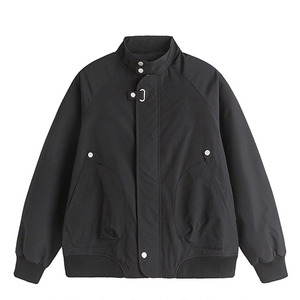 Blouson Bomber Décontracté Homme Hiver Chaud Brodé de Bonne Qualité, Veste Zippée Personnalisée Grande Taille pour le Travail - Product Image 3