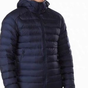 Men's Olive Green Windproof Bomber <b>Jacket</b> Full Sleeve Zipper Top Selling <b>Light</b> <b>Weight</b> Pakistan Cotton Fill Puffer Outdoor <b>Jacket</b> - Product Image 4