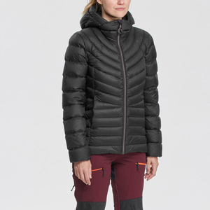 Wholesale Fashion Plain Custom Logo <b>Winter</b> Puffer <b>Jacket</b> for Women Factory Made <b>Waterproof</b> Women Bubble <b>Jacket</b> - Product Image 3