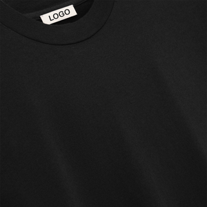 Camiseta de algodón 100% personalizada para mujer, estilo oversize, minimalista, informal, de moda, jersey, top de verano, marca privada. - Product Image 3