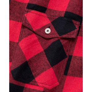 เสื้อเชิ้ตผู้ชายแขนยาวทรงปกติ ลายสก็อต ผ้าแฟลนเนล สวมใส่สบายๆ สำหรับทุกวันและกิจกรรมกลางแจ้ง - Product Image 3