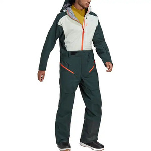 Traje de esquí unisex personalizado, traje de esquí de una pieza con capucha, mono de snowboard, ropa de esquí de cuerpo completo - Product Image 3