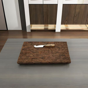 Planche de service en bois d'écorce naturelle bloc à découper élégant pour planche à fromage pour la maison mariage affaires Restaurant hôtel utilisation - Product Image 1