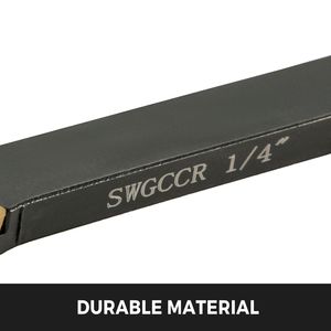 ชุดเครื่องมือกลึงอุตสาหกรรม Super-Hard 40Cr 7 ชิ้น/ชุด พร้อมเม็ดมีดคาร์ไบด์แบบเปลี่ยนได้ขนาด 1/4 นิ้ว ชุดเครื่องมือกลึงคาร์ไบด์ 7 ชิ้น - Product Image 4