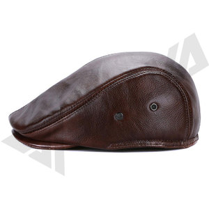 Wholesale Unisex Leather or PU Leather Waterproof Baseball <b>Caps</b> Winter Sports Fashion - Product Image 3