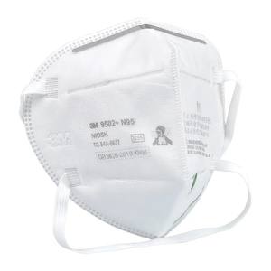 Masque respiratoire jetable 3M 9502+ conçu pour une protection confortable et fiable contre les particules non à base d'huile - Product Image 2