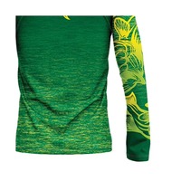 Maillot de pêche personnalisé à coupe ajustée en tricot, séchage rapide, protection UV, respirant, pour clubs, équipes et événements