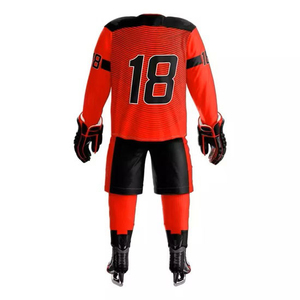Camiseta de Hockey Sublimada Reversible de Poliéster de Alta Calidad, Camisetas Deportivas Personalizadas para Hombre, Servicio OEM para Uniformes de Hockey sobre Hielo - Product Image 3