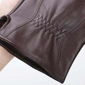 Latest Design Leather Touch Screen Thermal Winter <b>Driving</b> <b>Gloves</b> in Solid Color Waterproof Driver Safety Daily Use <b>Gloves</b> - Product Image 5