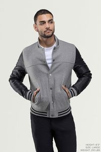 <b>Mens</b> Varsity <b>Jacket</b>, Letterman <b>Baseball</b> Bomber Casual <b>Jackets</b> <b>for</b> <b>men</b> - Product Image 2