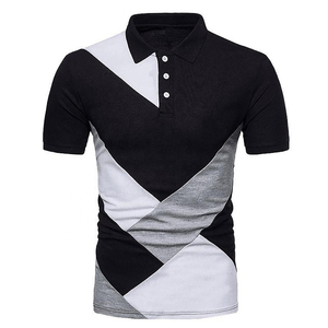 Plus Size Men’s Polo Shirt 100% Cotton Jersey Fabric Short Sleeve Breathable Spring Summer Casual Wear - Product Image 4
