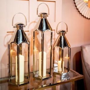Unique Design Metal <b>Candle</b> <b>Lanterns</b> Black Gold Color Curved Dome Shape Modern Luxury Eco-Friendly Home Decor Outdoor Christmas - Product Image 5