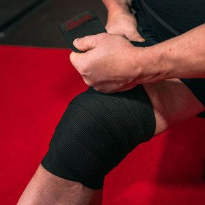 Wholesale High Quality Training Fitness Weightlifting and Powerlifting <b>Knee</b> Wraps Bodybuilding Comfortable Elastic <b>Knee</b> Wraps - Product Image 3