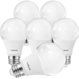 Lampadina LED A19 60W Equivalente, Bianco Caldo 2700K, 800 Lumen, 8.5W Non Dimmerabile, Attacco Standard E26, Prodotto ad Alte Prestazioni - Product Image 1