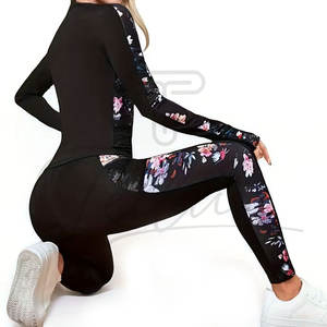 Conjunto de Yoga de 3 Piezas sin Costuras para Mujer, Ropa Deportiva, Leggings de Yoga de Talla Grande, Conjuntos Deportivos para Mujer, Ropa de Gimnasio, Conjuntos de Yoga, Fitness para Mujer - Product Image 1