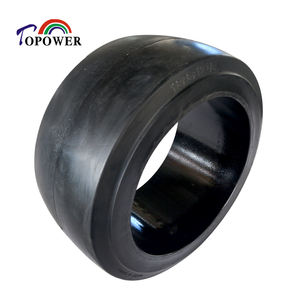 Neumático de caucho sólido Topower 18x8x12 para rueda de grúa de remolque - Product Image 3