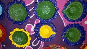 Lámpara Diya Tradicional India de Barro |   Lámparas de aceite de terracota hechas a mano para festivales |   Proveedor Mayorista India - Product Image 5