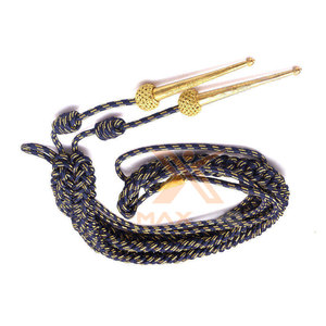 Aiguillettes en fil tressé pour décoration d'épaule, cordon tressé, ornement pour vêtement formel, garniture décorative pour vêtements, vente en gros usine - Product Image 4