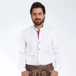 Chemises habillées boutonnées sur mesure pour hommes, chemises en coton et lin de haute qualité pour les affaires, le bureau et les événements d'entreprise - Product Image 5