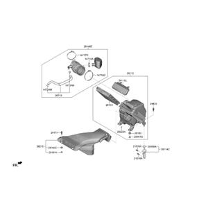 Cadenza Nouvelles pièces et accessoires pour voitures et camions 28210F6510 - Product Image 2