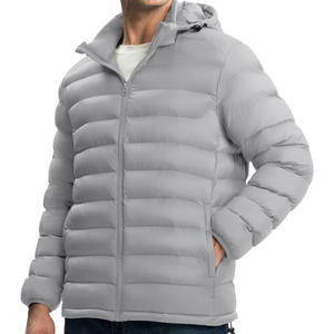 OEM <b>Mens</b> Bubble Jacket Insulated Jacket Matte Polyester Streetwear Custom Logo Low MOQ Wholesale - Product Image 6
