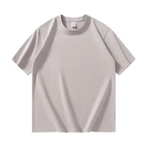 เสื้อยืดคอกลมโอเวอร์ไซส์ผ้าถักเนื้อหนัก 230 กรัม ปี 2025 พร้อมกระเป๋าเสื้อ  โลโก้สั่งทำได้ คุณภาพสูง ผลิตจากผ้าฝ้าย สำหรับผู้ชาย - Product Image 6