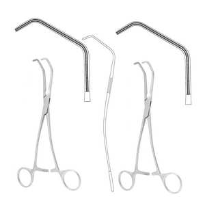 ชุดคีมผ่าตัดซาตินสกี้ เดบาเคนี่ 975 นิ้ว 25 ซม. คีมเดบาเคนี่แบบไม่ทำลายเนื้อเยื่อ ชุดคีมผ่าตัด 2 ชิ้น ทำจากเหล็กกล้าไร้สนิม - Product Image 3