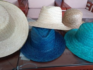 Cheap Unique Design Mexican Fiesta Sombrero Multicoloured Natural Grass <b>Straw</b> <b>Hat</b> for Outdoor Travel Sports Halloween Party - Product Image 4