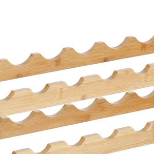 Portabottiglie Modulare a 2 Livelli Impilabile per Cucina o Bar - Product Image 4