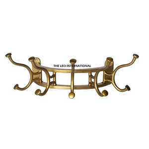 Support mural décoratif en acier inoxydable de haute qualité, forme unique, finition dorée antique, très demandé - Product Image 3