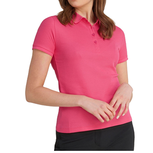 Polo T-shirt à manches courtes pour femme, léger, tendance été, couleur personnalisable - Product Image 4