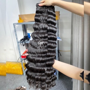Prix de gros 100% cheveux vierges vietnamiens lâche vague profonde et italien Curl doux cheveux humains bruts vendeurs paquets - Product Image 5