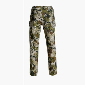Pantalon cargo décontracté pour homme en laine, coupe droite, séchage rapide, léger, taille mi-haute, avec braguette boutonnée et plusieurs poches, service OEM - Product Image 4