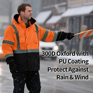 Veste de sécurité réfléchissante de haute qualité, veste de sécurité réfléchissante à capuche, nouvelle mode, veste de sécurité réfléchissante fabriquée par Wings Traders - Product Image 4