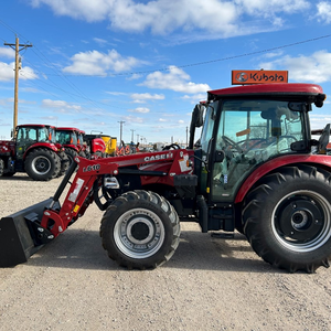 รถแทรกเตอร์ Case IH สีแดง ขับเคลื่อน 4 ล้อ พร้อมที่ตักด้านหน้า สำหรับงานเกษตรขนาดเล็ก ให้ผลผลิตสูง - Product Image 6