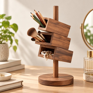 Organizador de Alfileres de Madera Hecho a Mano para Alfileres de Costura, Agujas, Herramientas de Bordado, Materiales de Manualidades y Accesorios de Sastrería - Product Image 5