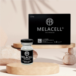 Ampoule éclaircissante à haute puissance à l'acide tranexamique Melacell 3% Solution hydratante pour le visage, solution pour l'éclaircissement de la peau, 50 ml - Product Image 1