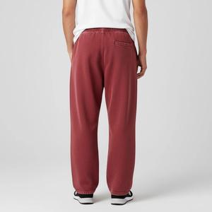 Pantalon de jogging gris surdimensionné à jambe large avec passepoil en molleton de coton, personnalisé OEM, grandes tailles, pour femme - Product Image 2