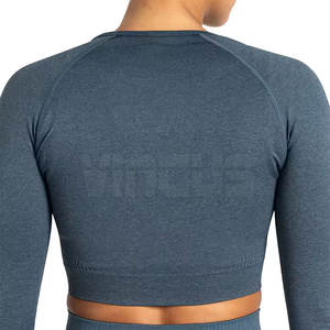 Hauts de sport respirants et confortables à manches longues pour femmes – Idéaux pour l'entraînement, le fitness, le yoga et la course à pied - Product Image 2