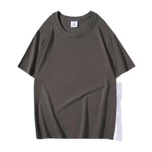 Camiseta extragrande sólida de algodón 100% personalizada, moda de verano para hombre, camisetas clásicas de manga corta, camisetas extragrandes de Hip Hop - Product Image 5