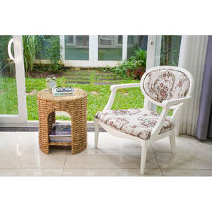 Mesa auxiliar con acento de Metal de madera/mesa auxiliar/mesita de noche para sala de estar dormitorio muebles elegantes con acento - Product Image 4