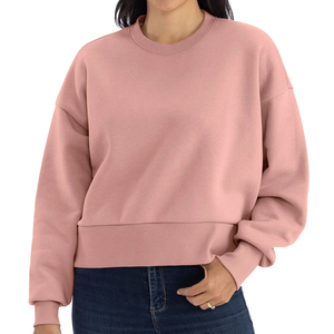 Sudadera para mujer de uso diario, diseño versátil, interior de forro polar suave, corte relajado para uso diario, estilo casual, comodidad y precios bajos. - Product Image 3
