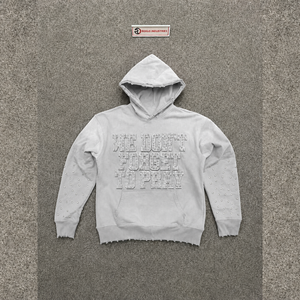 PREMIUM STREETWEAR LIGHT GREY OVERSIZED GRAPHIC <b>HOODIE</b> MODERN CASUAL GREY STYLISH GRAPHIC WINTER FASHION <b>HOODIE</b> HEVEYWEIGHT HOOD - Product Image 5