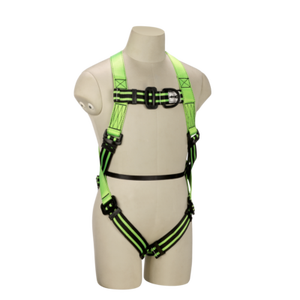 Harnais de sécurité ajustable pour le corps entier, ceinture de protection contre les chutes industrielles, ceinture de taille, de jambe et de poitrine avec anneau en D pour la construction et le sauvetage - Product Image 1